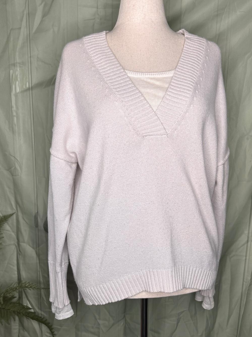 Brochu Walker Looker Layered V-Neck Sweater